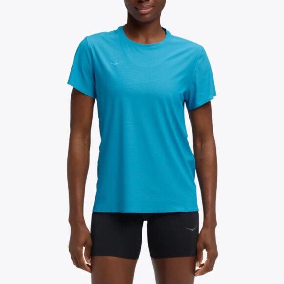 Hoka NEW Airolite Short Sleeve 2.0- Small, Hoka Blue - Picture 1 of 10